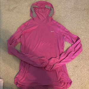Nike Women's Vibrant Pink Hoodie